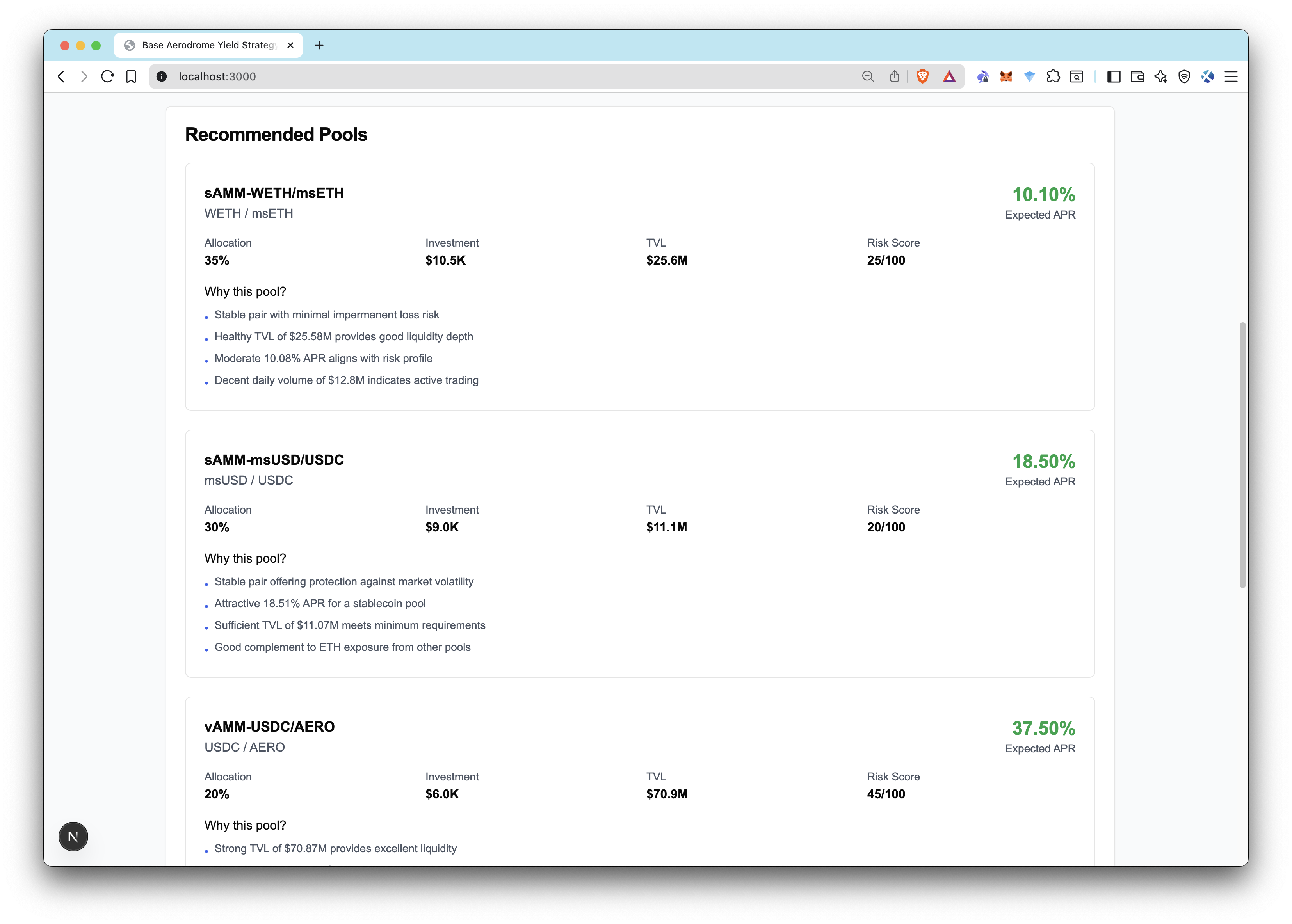 AI Optimized Strategy and Reasoning