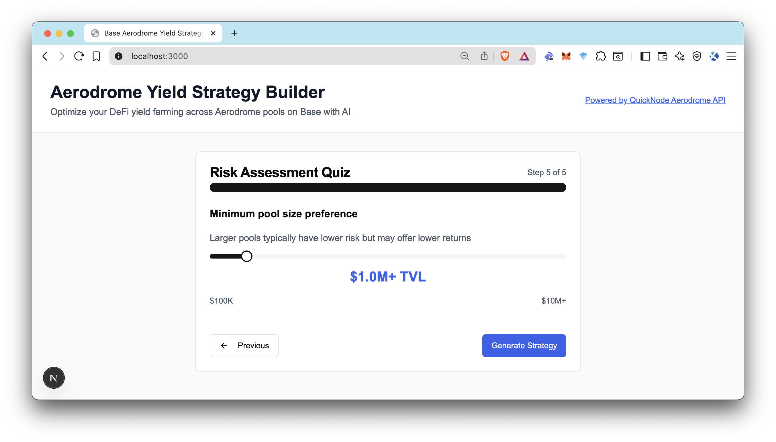 Risk Assessment Quiz