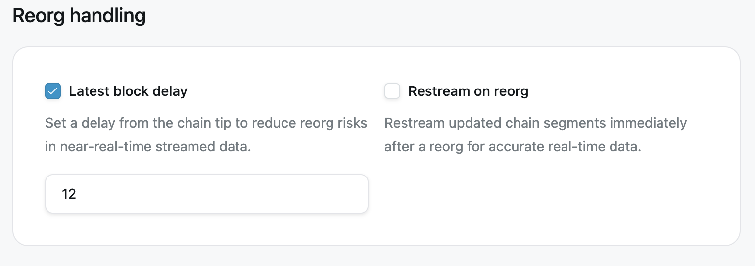 QuickNode Stream block delay